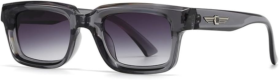 Модные квадратные солнцезащитные очки с заклепками для женщин, ретро-градиентные, с защитой от УФ-излучения UV400; мужские солнцезащитные очки оливково-зеленого цвета SKFGNX, Gray Gray Gradient
Модные квадратные солнцезащитные очки с заклепками для женщин, ретро-градиентные, с защитой от УФ-излучения UV400; мужские солнцезащитные очки оливково-зеленого цвета SKFGNX, Gray Gray Gradient