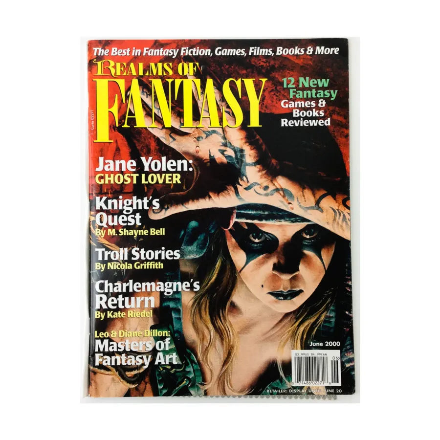 Журнал 2000 June "Jane Yole, Ghost Lover, Knight's Quest", Realms of Fantasy Magazine
Журнал 2000 June "Jane Yole, Ghost Lover, Knight's Quest", Realms of Fantasy Magazine