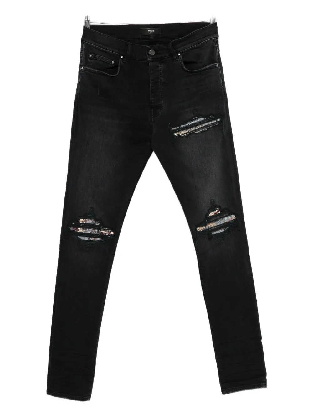 Джинсы в технике пэчворк AMIRI, черный
Джинсы в технике пэчворк AMIRI, черный