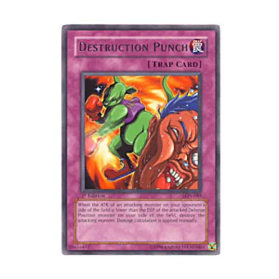 CCG Разрушительный удар (Редкий), Yu-Gi-Oh - Labyrinth Of Nightmare - Singles
CCG Разрушительный удар (Редкий), Yu-Gi-Oh - Labyrinth Of Nightmare - Singles