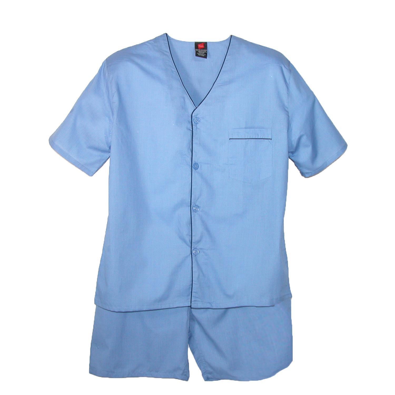 Пижамный комплект с короткими рукавами и короткими штанинами для больших и высоких Hanes, синий
Пижамный комплект с короткими рукавами и короткими штанинами для больших и высоких Hanes, синий