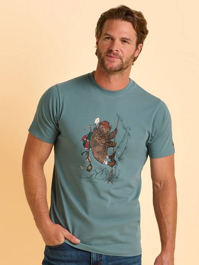 Футболка Tatterford Cotton Regular Fit с коротким рукавом и принтом Brakeburn, Green
Футболка Tatterford Cotton Regular Fit с коротким рукавом и принтом Brakeburn, Green