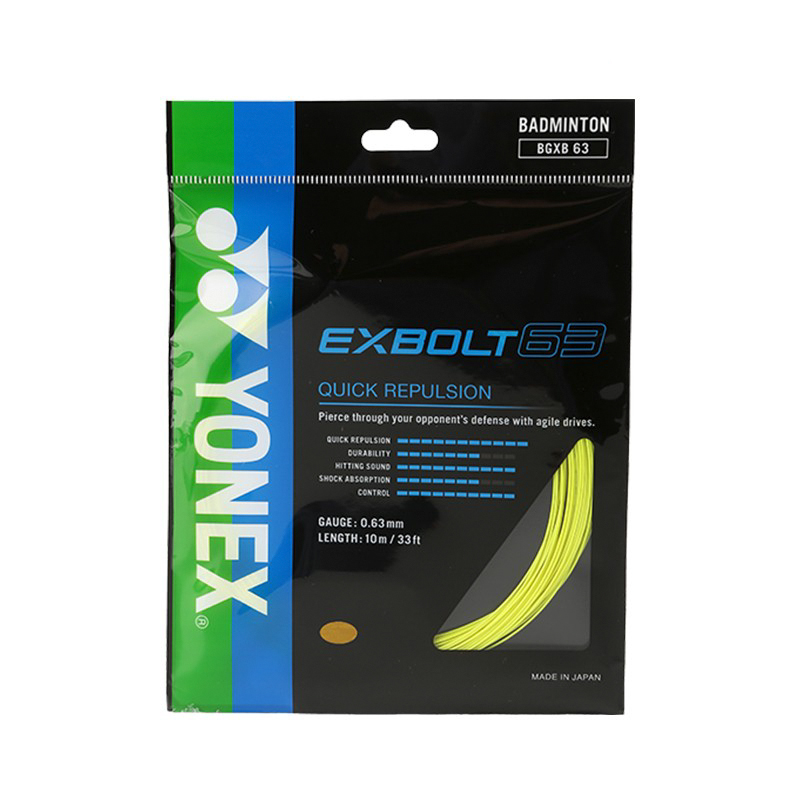 Струны для бадминтонной ракетки EXBOLT коллекция Forged Fiber 63 нить унисекс 1 упаковка 10м YONEX
Струны для бадминтонной ракетки EXBOLT коллекция Forged Fiber 63 нить унисекс 1 упаковка 10м YONEX