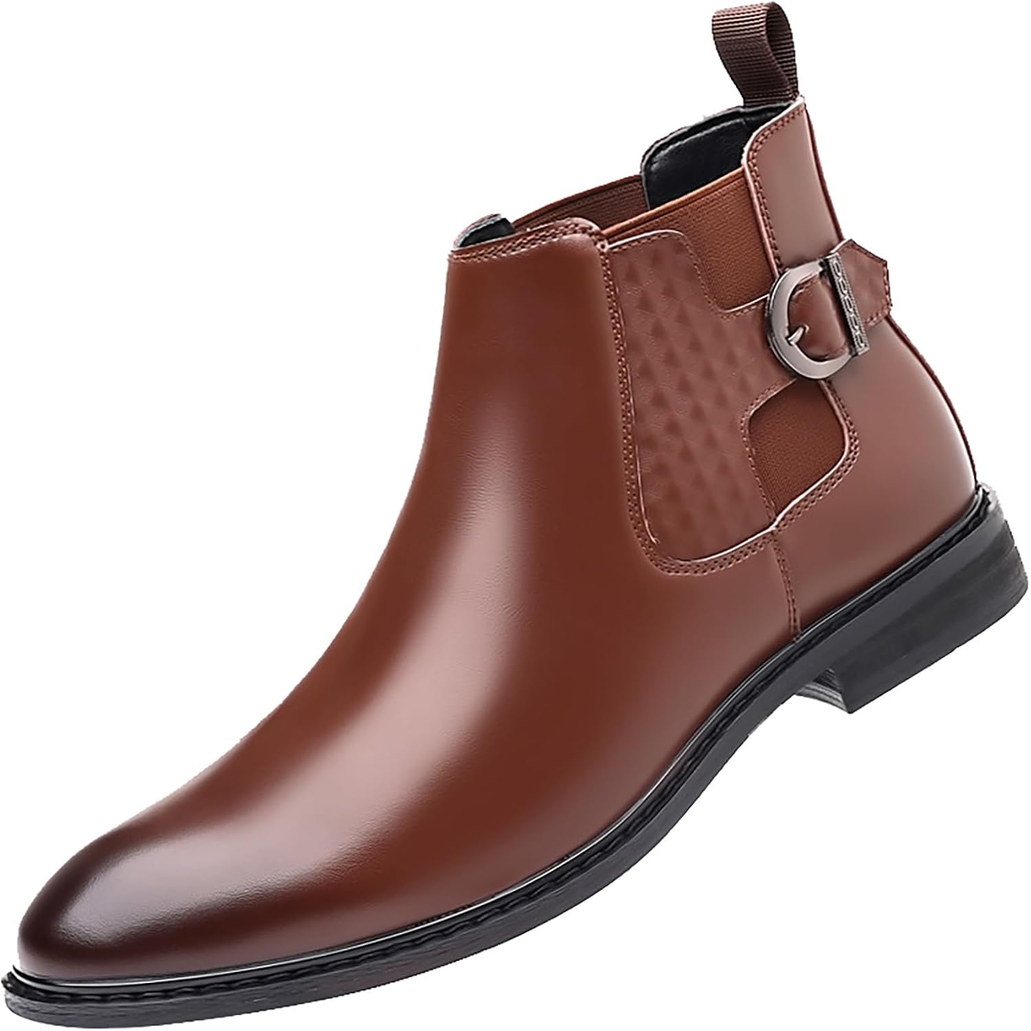 Мужские кожаные челси с заостренным носком, низким массивным каблуком, классической пряжкой, осенне-зимние, удобные, стильные чукка-ботинки, повседневные, легкие, противоскользящие оксфорды Siyake, коричневый
Мужские кожаные челси с заостренным носком, низким массивным каблуком, классической пряжкой, осенне-зимние, удобные, стильные чукка-ботинки, повседневные, легкие, противоскользящие оксфорды Siyake, коричневый