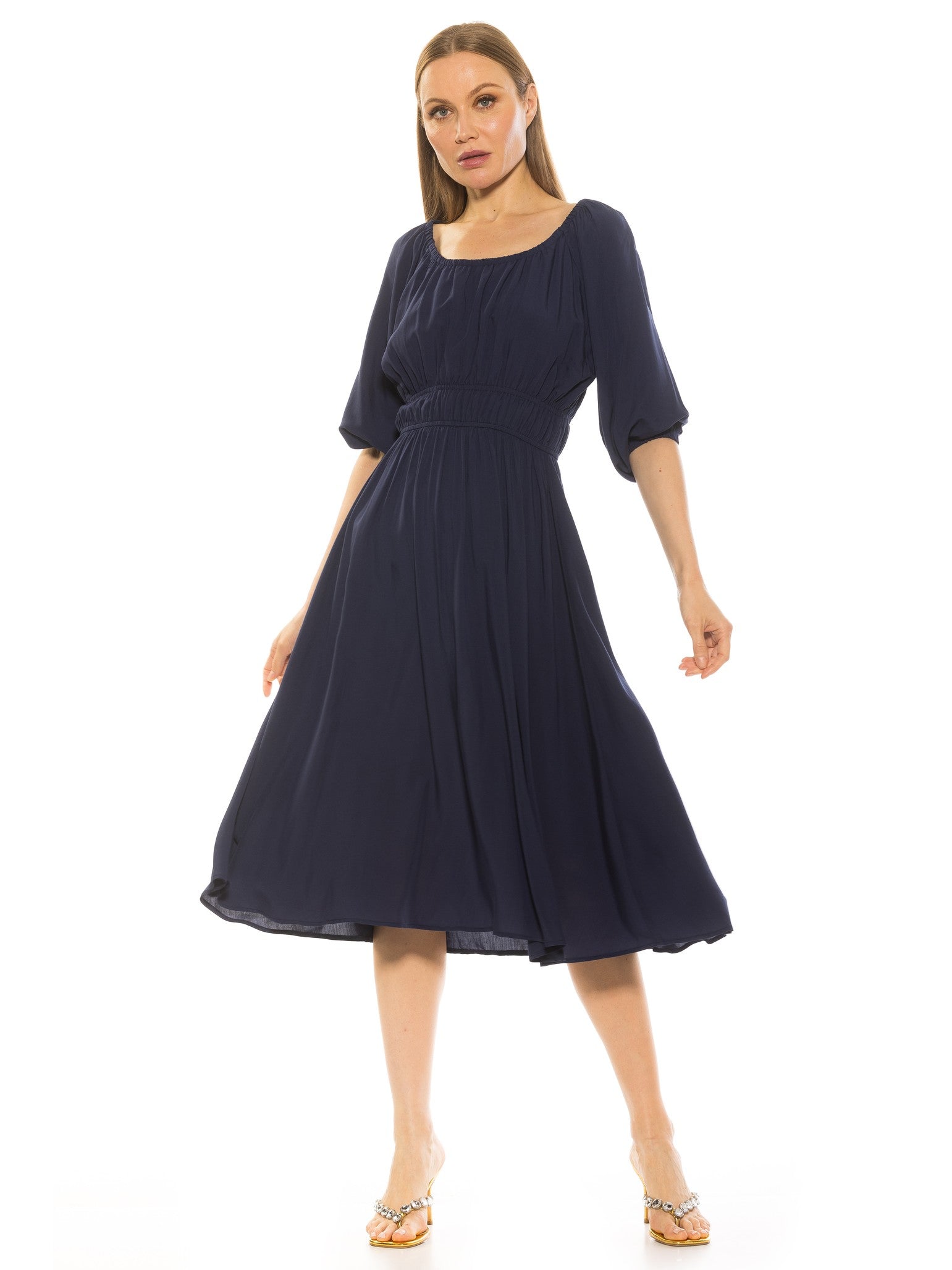 Платье Эмили с круглым вырезом ALEXIA ADMOR, темно-синий
Платье Эмили с круглым вырезом ALEXIA ADMOR, темно-синий