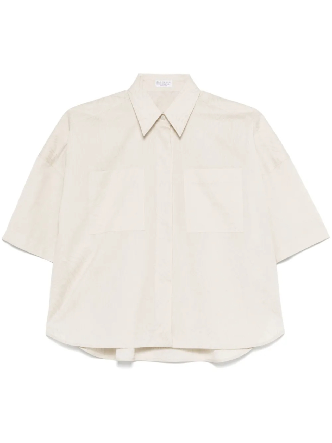 Рубашка Brunello Cucinelli с графичным мотивом, нейтральный
Рубашка Brunello Cucinelli с графичным мотивом, нейтральный