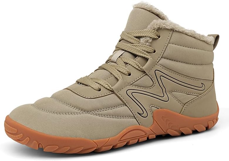 Мужские и женские зимние походные ботинки с широким носком, теплые снежные ботинки, минималистичные ботинки, с подошвой с нулевым перепадом, водонепроницаемые, противоскользящие ботильоны Hhhchpm, хаки
Мужские и женские зимние походные ботинки с широким носком, теплые снежные ботинки, минималистичные ботинки, с подошвой с нулевым перепадом, водонепроницаемые, противоскользящие ботильоны Hhhchpm, хаки