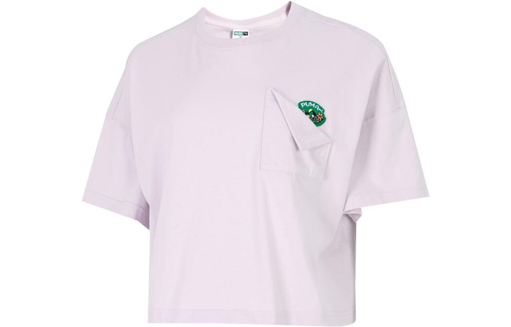 Укороченный топ женский светло-фиолетовый Puma
Укороченный топ женский светло-фиолетовый Puma