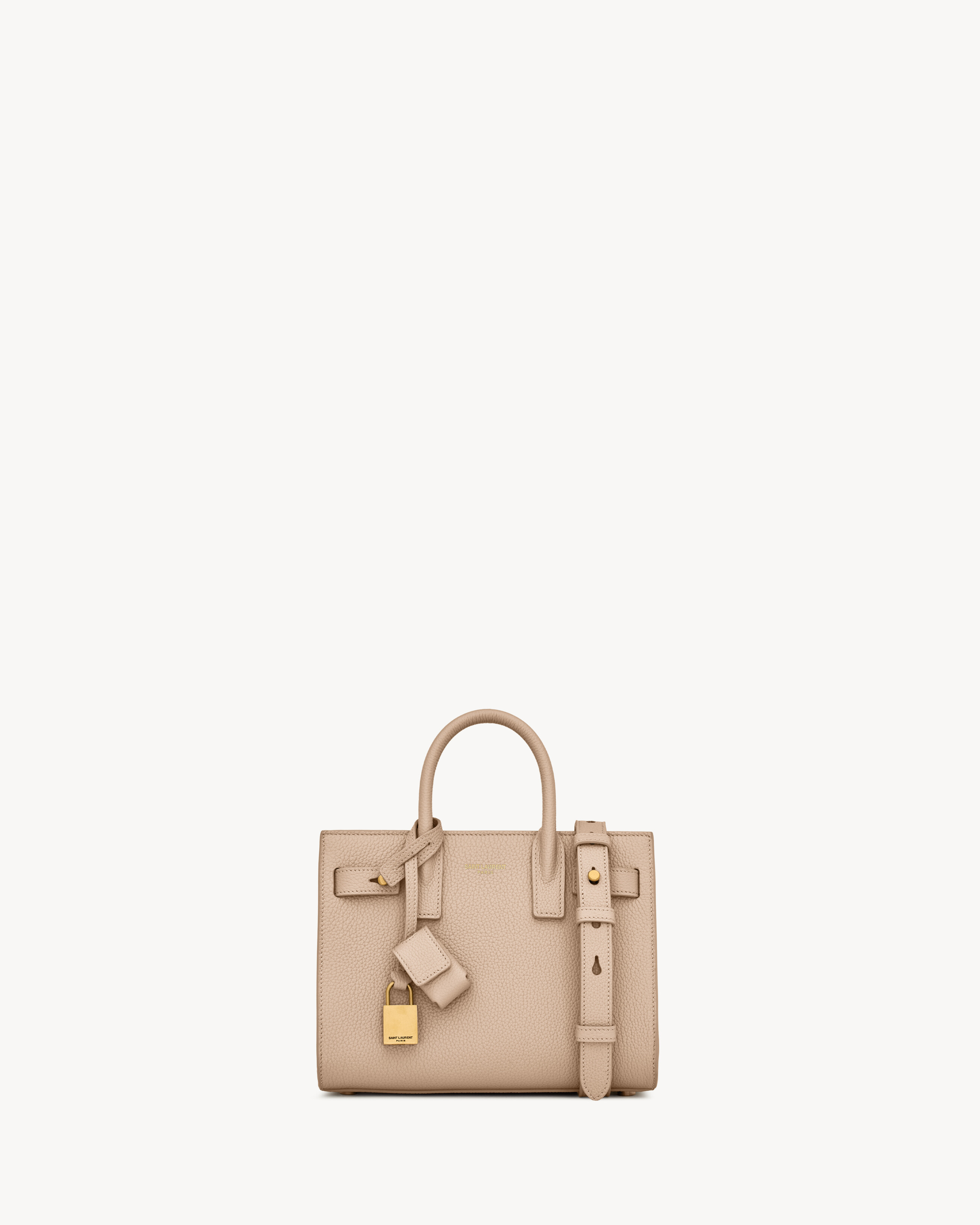 Мягкая сумка Sac de jour Nano Saint Laurent, бежевый
Мягкая сумка Sac de jour Nano Saint Laurent, бежевый