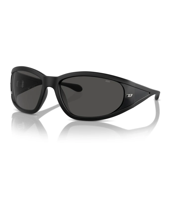 Стильные солнцезащитные очки темно-серого цвета Diesel, черный
Стильные солнцезащитные очки темно-серого цвета Diesel, черный