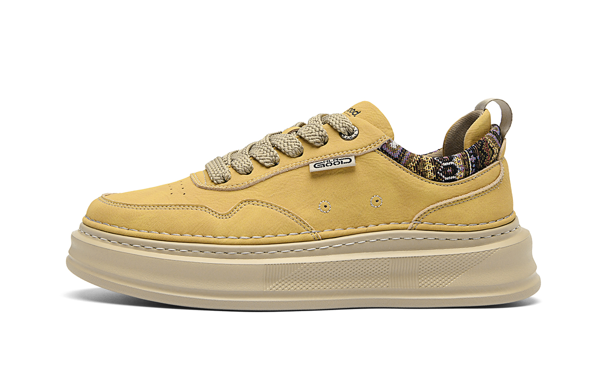 HLA Мужские низкие скейтерские кеды желтые, цвет Yellow
HLA Мужские низкие скейтерские кеды желтые, цвет Yellow