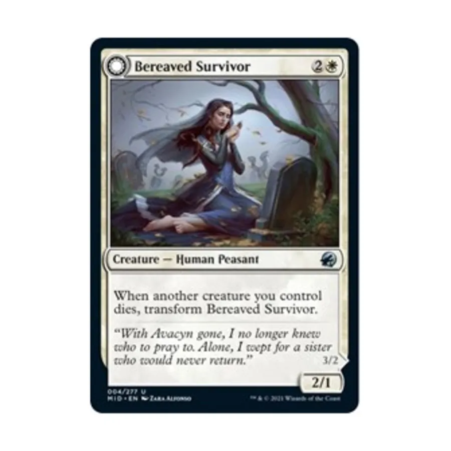 CCG Выживший скорбящий (U), MTG - Innistrad - Midnight Hunt
CCG Выживший скорбящий (U), MTG - Innistrad - Midnight Hunt