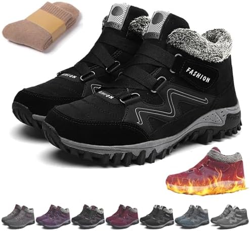 Зимние теплые ботинки, ортопедические сапоги, зимняя обувь для женщин, водонепроницаемые и противоскользящие, унисекс слипоны Roptink, Black Women8.5/7men
Зимние теплые ботинки, ортопедические сапоги, зимняя обувь для женщин, водонепроницаемые и противоскользящие, унисекс слипоны Roptink, Black Women8.5/7men