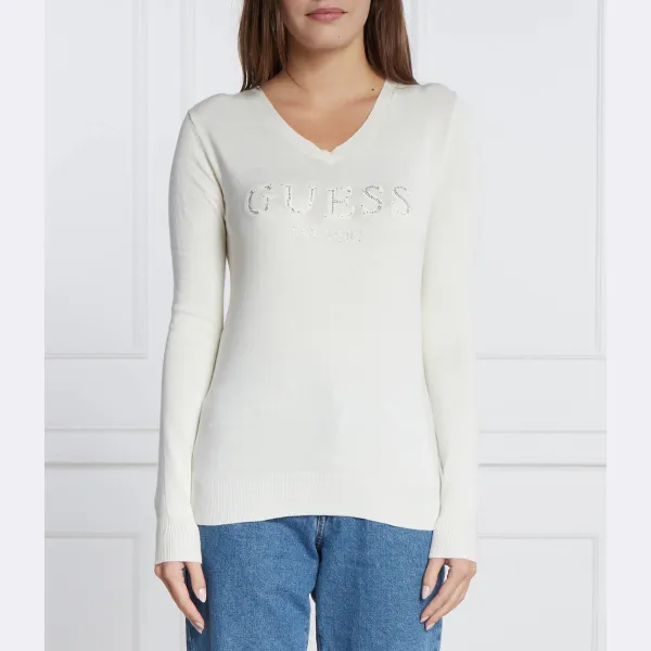 Облегающий свитер Guess, бежевый
Облегающий свитер Guess, бежевый