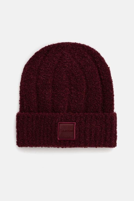 Шапка из смесовой шерсти Calvin Klein, бордовый
Шапка из смесовой шерсти Calvin Klein, бордовый