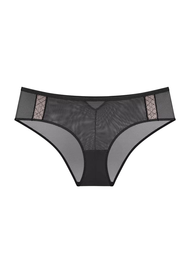 Топ-Хипстер с космическим сердцебиением Triumph, черный
Топ-Хипстер с космическим сердцебиением Triumph, черный