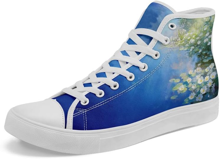 Унисекс модные высокие кеды на шнуровке из хлопка с цветочным принтом, повседневная обувь для ходьбы и тенниса, дышащие, для весны и лета Awsole, Floral Pattern Shoes4
Унисекс модные высокие кеды на шнуровке из хлопка с цветочным принтом, повседневная обувь для ходьбы и тенниса, дышащие, для весны и лета Awsole, Floral Pattern Shoes4