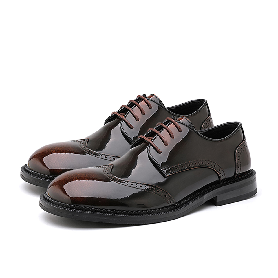 Lanza Мужские классические туфли черно-коричневые, цвет Brown
Lanza Мужские классические туфли черно-коричневые, цвет Brown