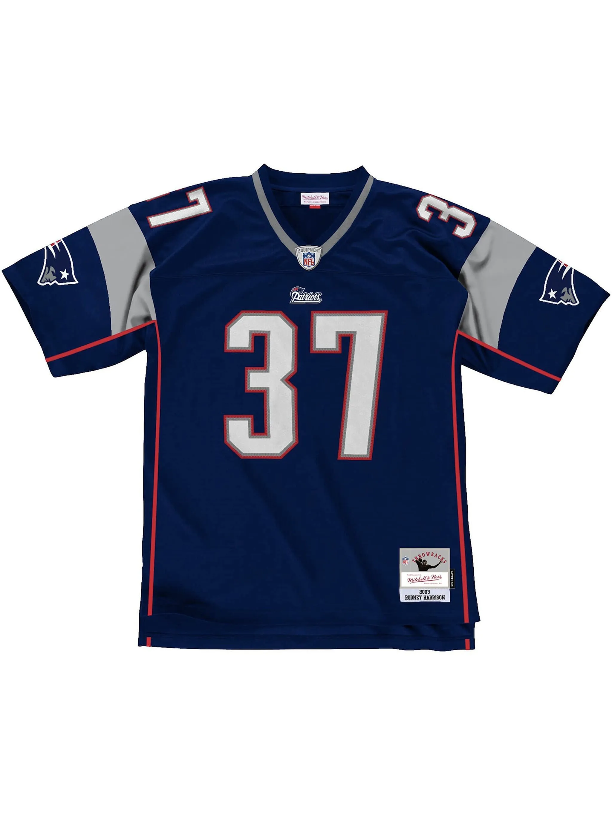 Топ 2003 Rodney Harrison New England Patriots Legacy Player Mitchell & Ness, синий
Топ 2003 Rodney Harrison New England Patriots Legacy Player Mitchell & Ness, синий