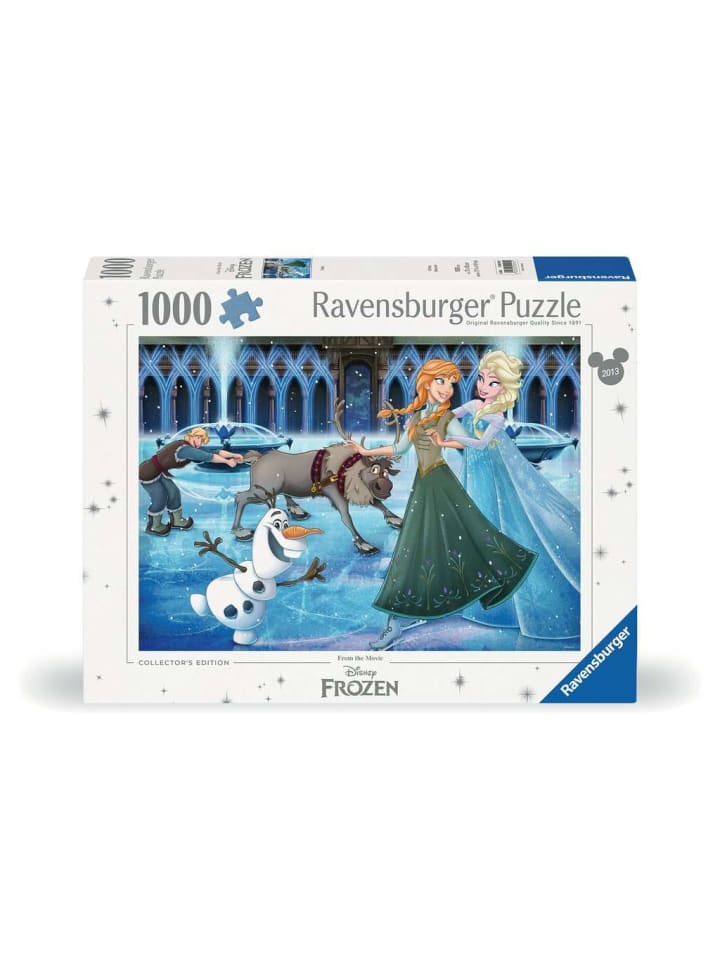 Цветной пазл Ravensburger «Холодное сердце» из 1000 деталей
Цветной пазл Ravensburger «Холодное сердце» из 1000 деталей