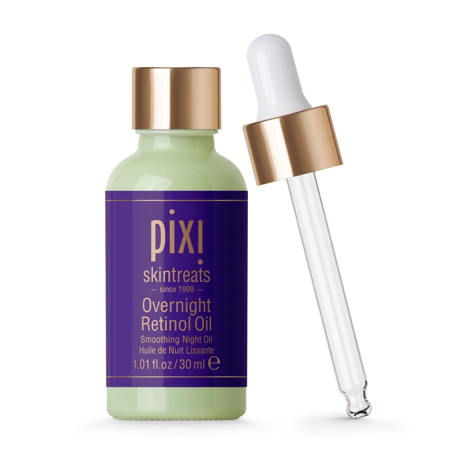 Масло для лица overnight retinol Pixi, объем 30 мл
Масло для лица overnight retinol Pixi, объем 30 мл