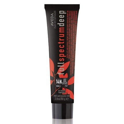 Aveda Full Spectrum Deep Extra Lift and Deposit Стойкая краска 14 Натуральная 2,8 унции 80 миллилитров 
Aveda Full Spectrum Deep Extra Lift and Deposit Стойкая краска 14 Натуральная 2,8 унции 80 миллилитров