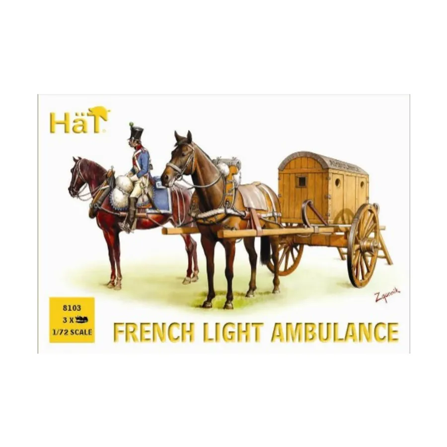 Французская легкая скорая помощь, Historical Plastic Military Figures - Napoleonic (1:72) (Hat Industries)
Французская легкая скорая помощь, Historical Plastic Military Figures - Napoleonic (1:72) (Hat Industries)