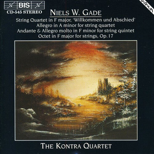 CD диск Gade / Kontri Quartet: String Quartet / Allegro for String Quartet
CD диск Gade / Kontri Quartet: String Quartet / Allegro for String Quartet