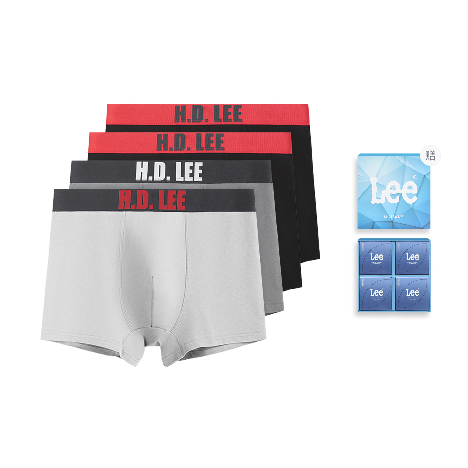 Lee Sunset 4.0 подарочный набор мужского белья 4 шт
Lee Sunset 4.0 подарочный набор мужского белья 4 шт