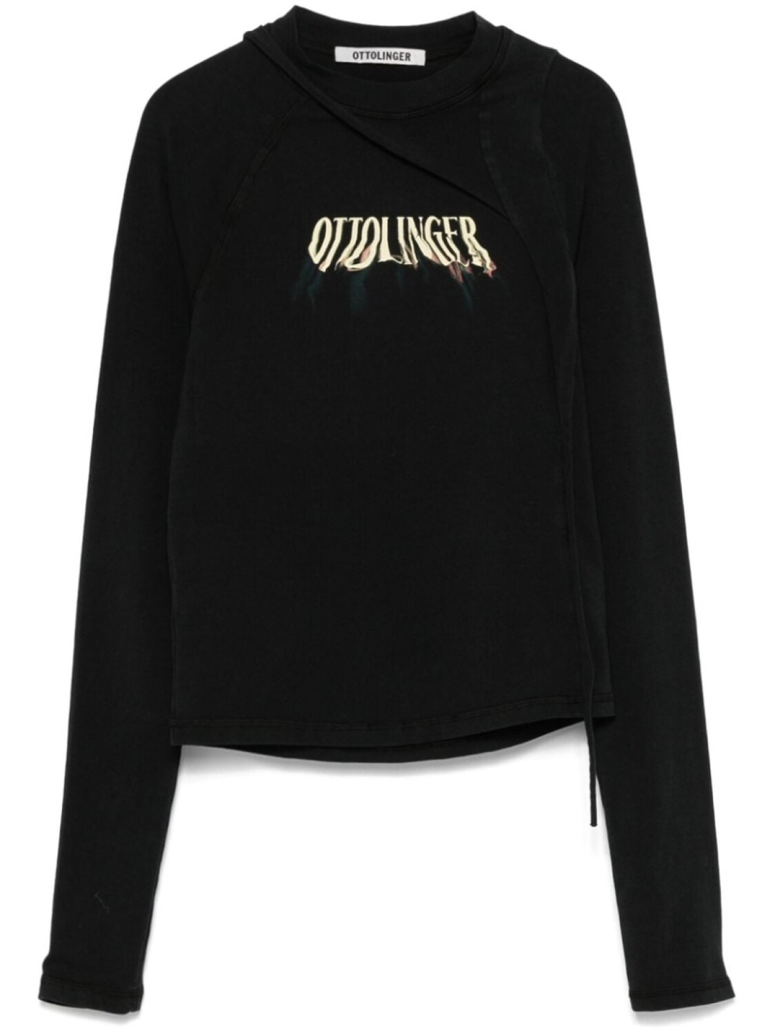 Деконструированная футболка Ottolinger, черный
Деконструированная футболка Ottolinger, черный