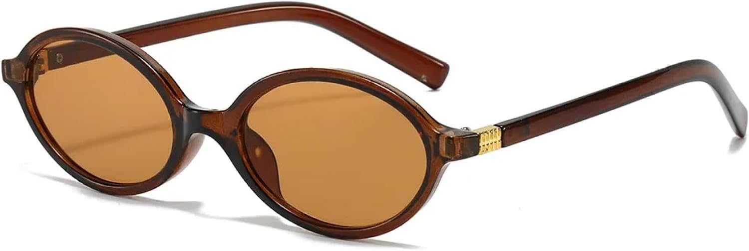 Солнцезащитные очки с защитой от УФ-излучения UV400 | Маленькая овальная оправа | Для женщин и мужчин | Для занятий спортом на открытом воздухе и вождения DSVIGF, Tea Tea
Солнцезащитные очки с защитой от УФ-излучения UV400 | Маленькая овальная оправа | Для женщин и мужчин | Для занятий спортом на открытом воздухе и вождения DSVIGF, Tea Tea