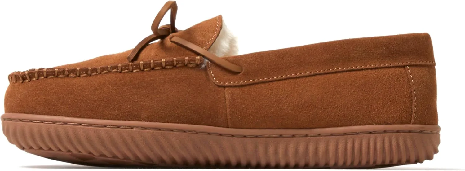 Мужские мокасины Dearfoams Hudson из натуральной замши с мемори-пенной стелькой и шнурками
Мужские мокасины Dearfoams Hudson из натуральной замши с мемори-пенной стелькой и шнурками