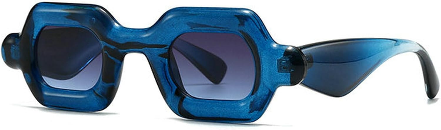 Солнцезащитные очки COTIA Retro Y2K конфетных цветов, маленькие квадратные, женские, модный дизайн, уникальные, с широкими дужками, мужские, в стиле панк и хип-хоп, Blue
Солнцезащитные очки COTIA Retro Y2K конфетных цветов, маленькие квадратные, женские, модный дизайн, уникальные, с широкими дужками, мужские, в стиле панк и хип-хоп, Blue