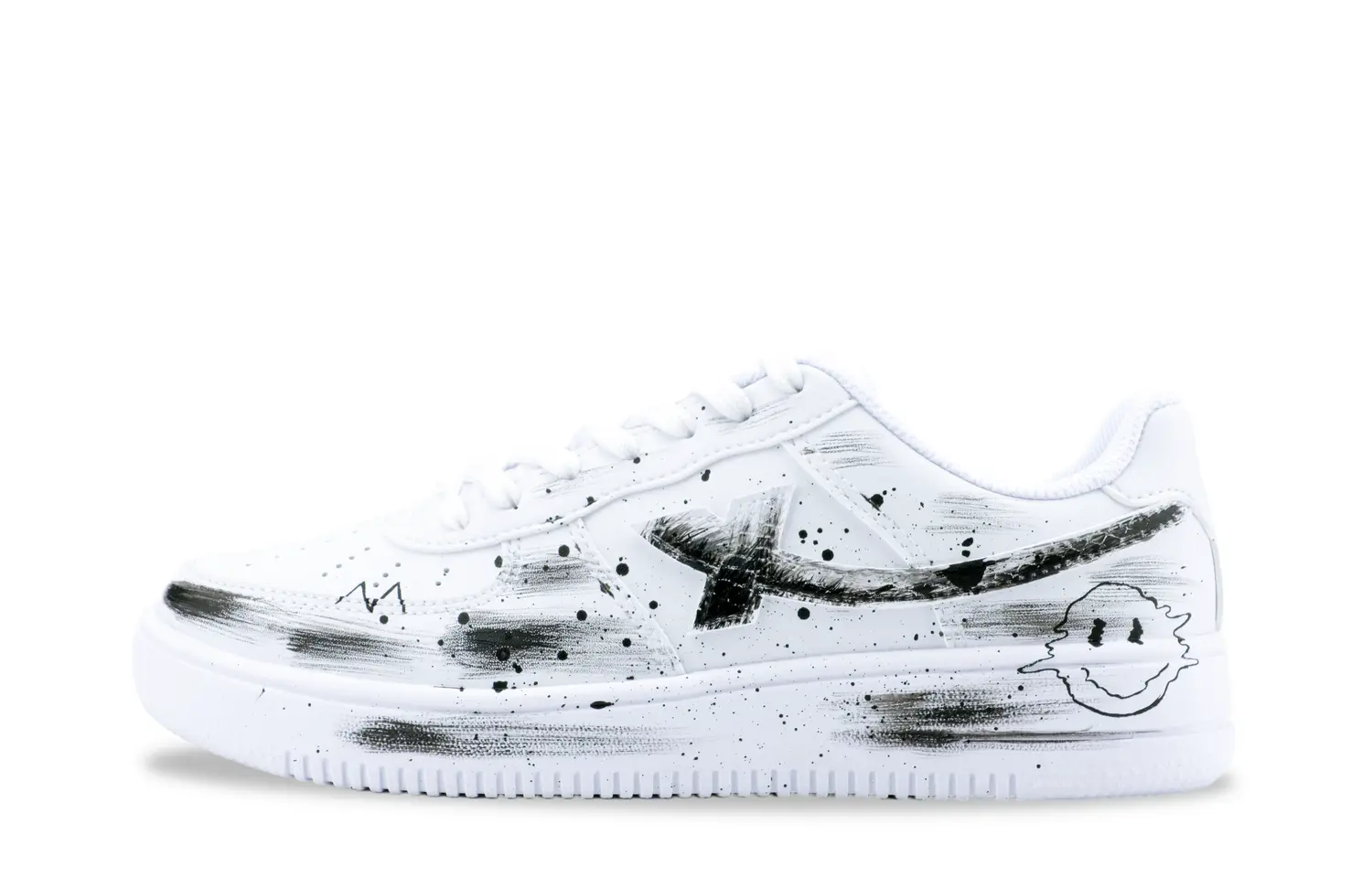 XTEP Эйр Форс Уан противоскользящие и износостойкие дышащие низкие скейтбордские кроссовки унисекс черно-белые, цвет Black White
XTEP Эйр Форс Уан противоскользящие и износостойкие дышащие низкие скейтбордские кроссовки унисекс черно-белые, цвет Black White