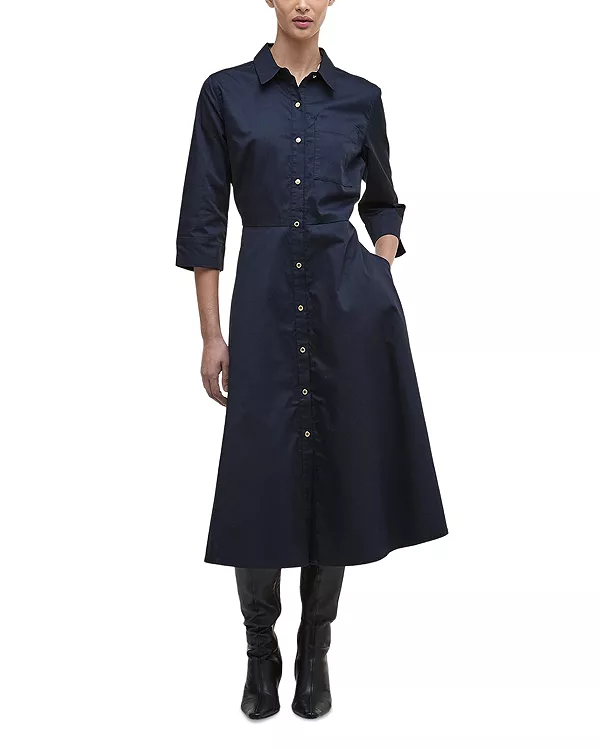 Платье миди цвета шафрана Barbour, синий
Платье миди цвета шафрана Barbour, синий