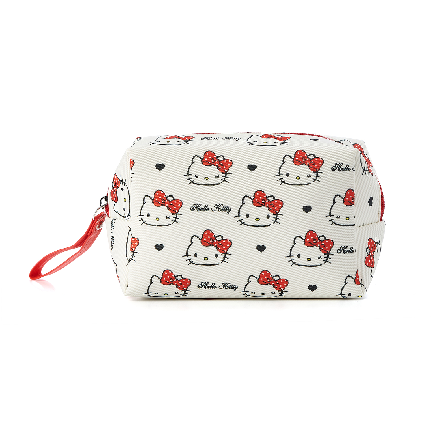 Sanrio Сумка для макияжа Hello Kitty из холста женская red
Sanrio Сумка для макияжа Hello Kitty из холста женская red