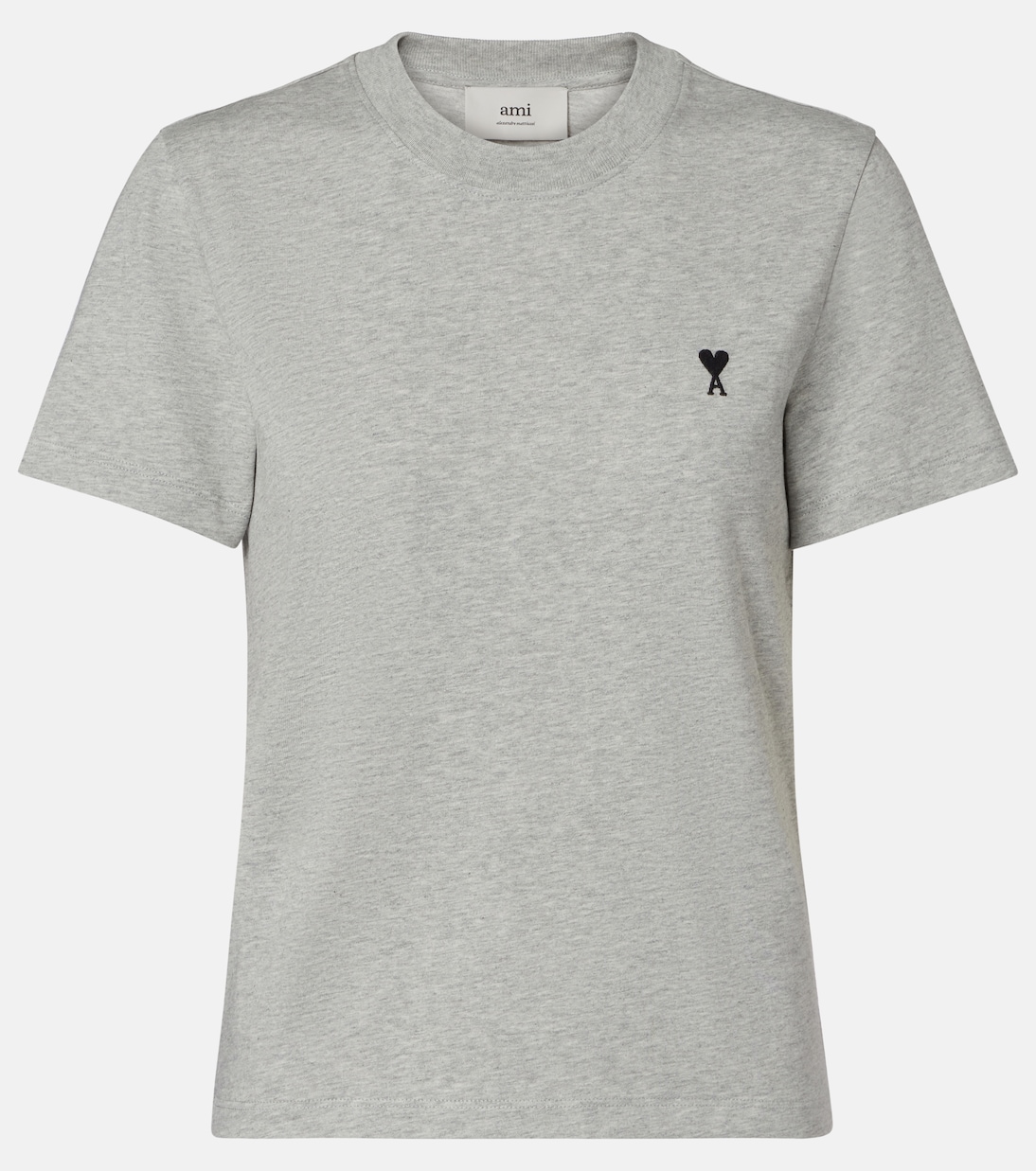 Футболка из хлопкового джерси Ami De Cœur Ami Paris, Gris Cendre Chine
Футболка из хлопкового джерси Ami De Cœur Ami Paris, Gris Cendre Chine
