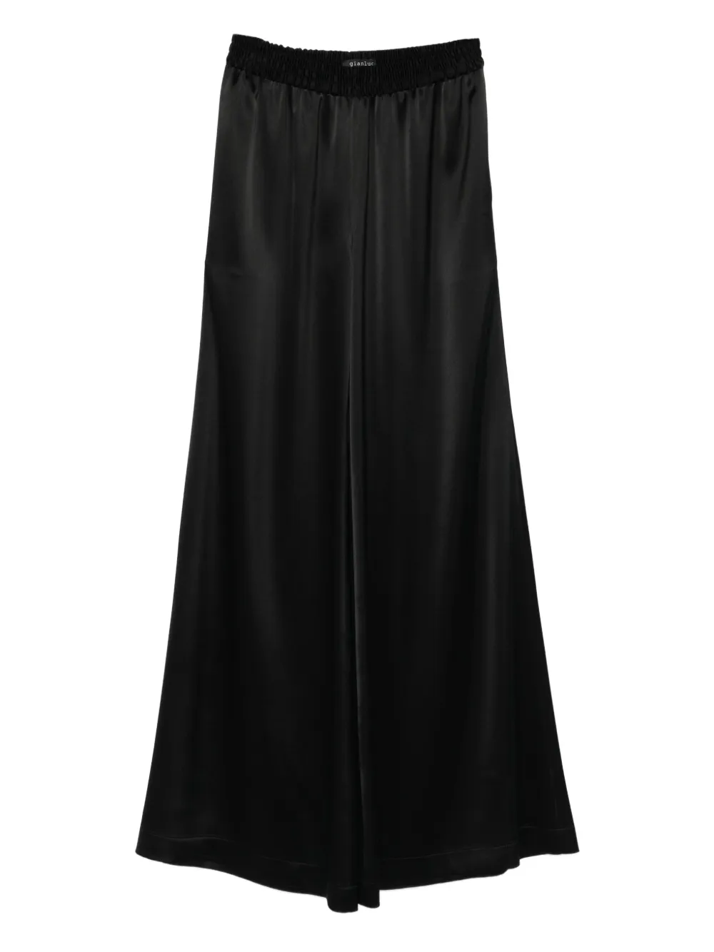 Брюки широкого кроя с эластичным поясом Gianluca Capannolo, черный
Брюки широкого кроя с эластичным поясом Gianluca Capannolo, черный