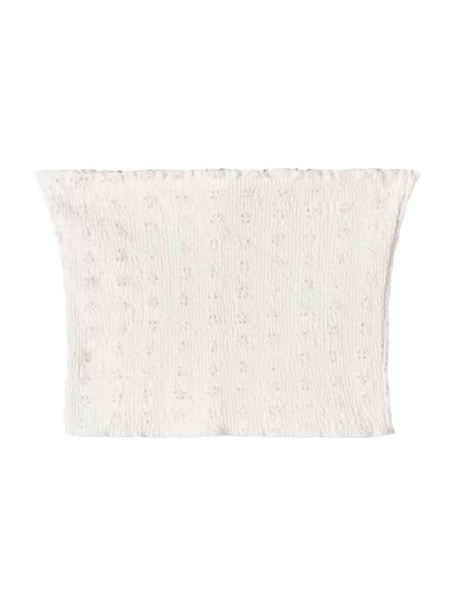 Топ Bershka, Off white
Топ Bershka, Off white