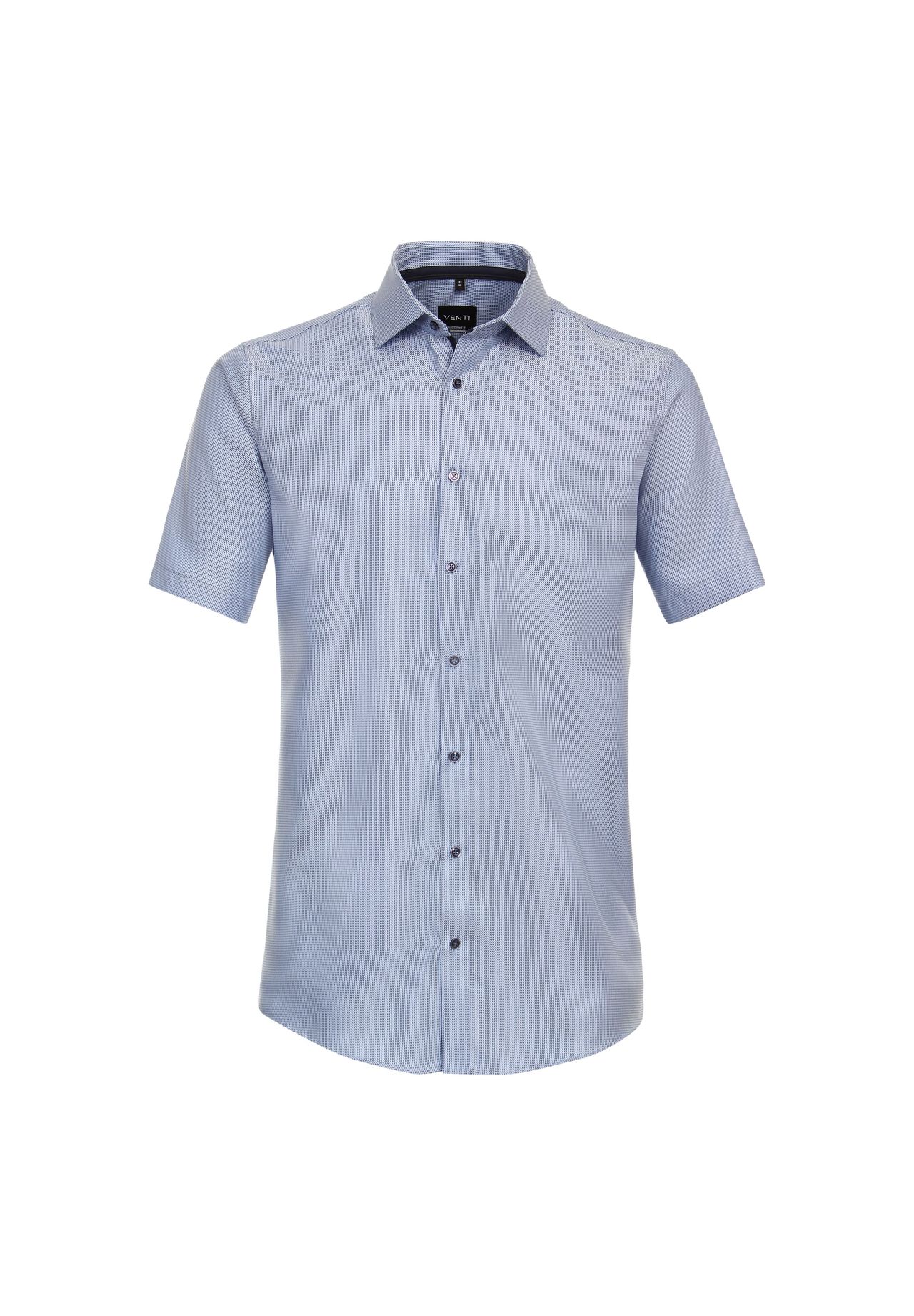 Мужская деловая рубашка с короткими рукавами, однотонная, современного кроя Venti, цвет Mittelblau
Мужская деловая рубашка с короткими рукавами, однотонная, современного кроя Venti, цвет Mittelblau