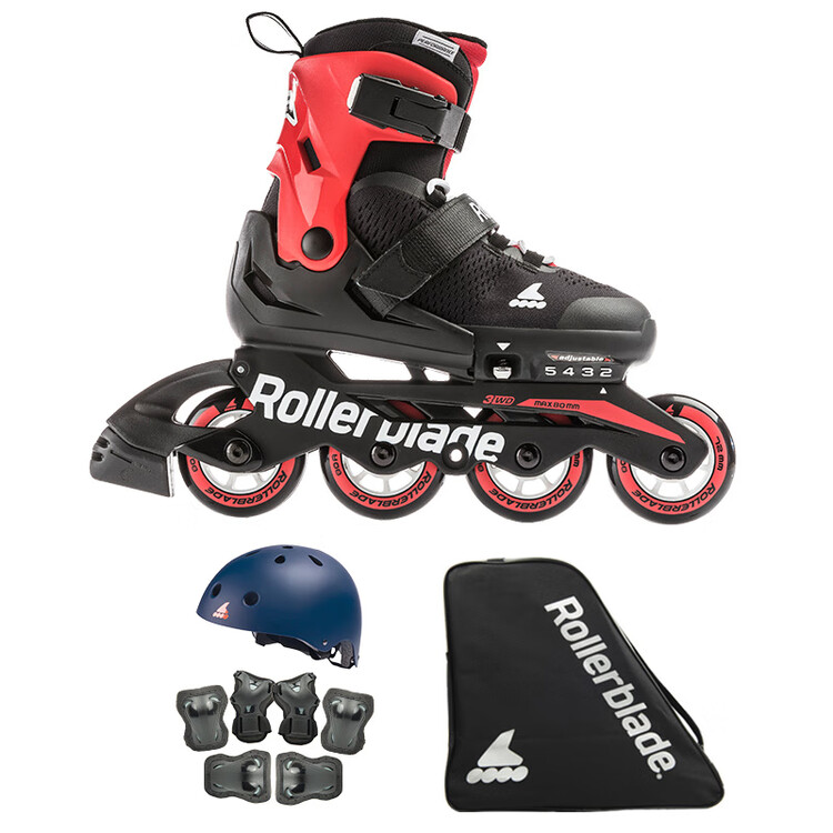 RollerBlade Детские роликовые коньки с регулируемым размером, черные/красные (Premium Set B), размер S (28-32 см)
RollerBlade Детские роликовые коньки с регулируемым размером, черные/красные (Premium Set B), размер S (28-32 см)