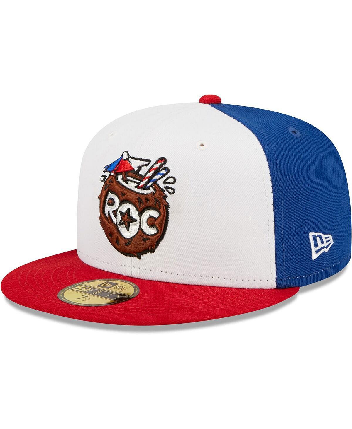 Мужская белая, красная шляпа Cocos Locos de Rochester Copa De La Diversion 59FIFTY. New Era
Мужская белая, красная шляпа Cocos Locos de Rochester Copa De La Diversion 59FIFTY. New Era