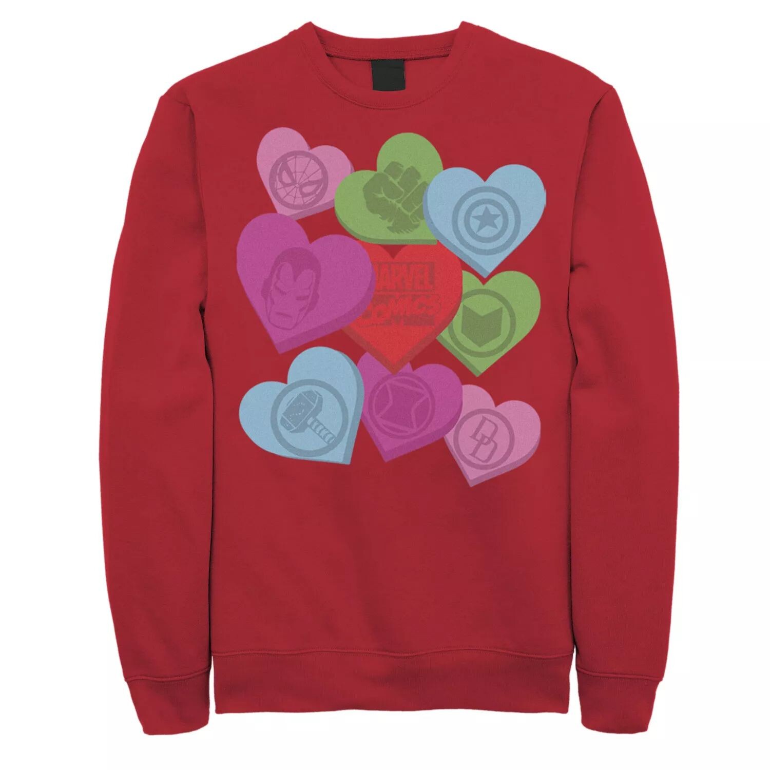 Мужской свитшот на День святого Валентина Marvel Candy Hearts Licensed Character
Мужской свитшот на День святого Валентина Marvel Candy Hearts Licensed Character