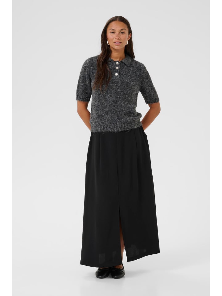 Kaffe Вязаный свитер KAemilie прямого кроя темно-серого меланжевого цвета
Kaffe Вязаный свитер KAemilie прямого кроя темно-серого меланжевого цвета