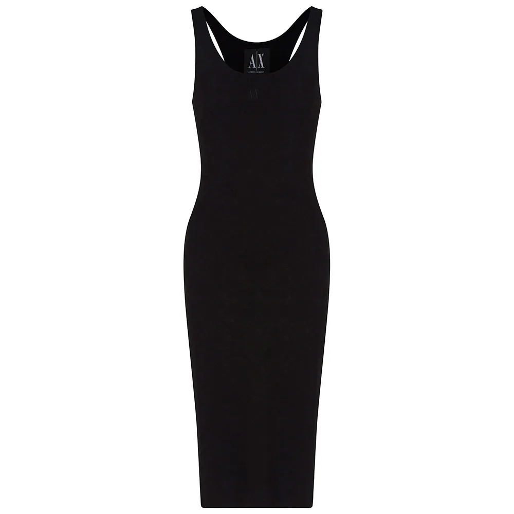 Платье Armani Exchange XW000820_AF13729 sleeveless midi, черный 
Платье Armani Exchange XW000820_AF13729 sleeveless midi, черный