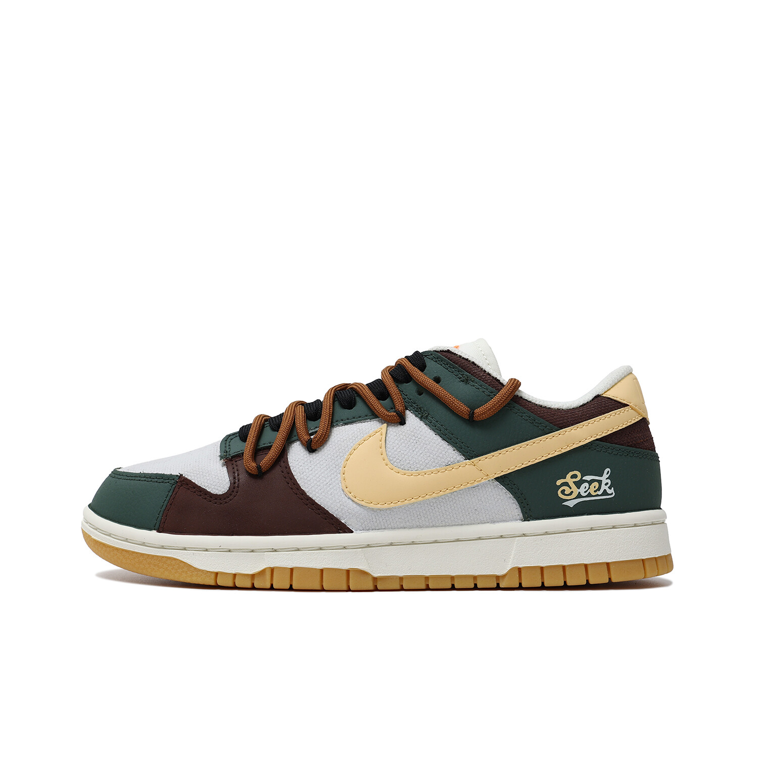 Кроссовки Nike Dunk Skateboarding Shoes Unisex Low-top Green/brown/yellow, зеленый
Кроссовки Nike Dunk Skateboarding Shoes Unisex Low-top Green/brown/yellow, зеленый