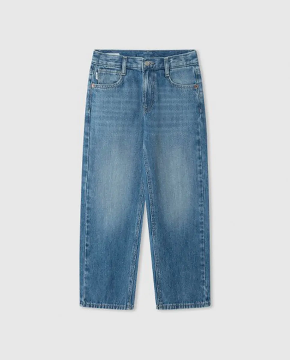Детские джинсы свободного кроя Baggy Fit Pepe Jeans, синий
Детские джинсы свободного кроя Baggy Fit Pepe Jeans, синий
