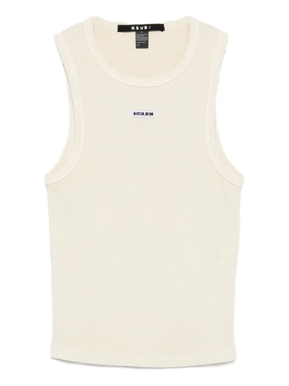 Ребристый топ Syndicate Xtra Desert Ksubi, нейтральный 
Ребристый топ Syndicate Xtra Desert Ksubi, нейтральный