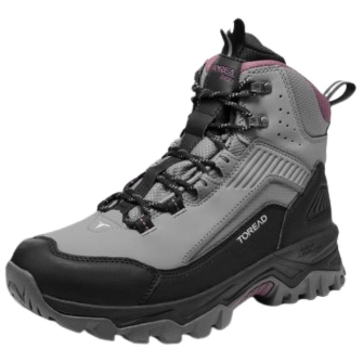 TOREAD Женские высокие треккинговые ботинки серо-черные противоскользящие износостойкие, цвет Gray Black
TOREAD Женские высокие треккинговые ботинки серо-черные противоскользящие износостойкие, цвет Gray Black