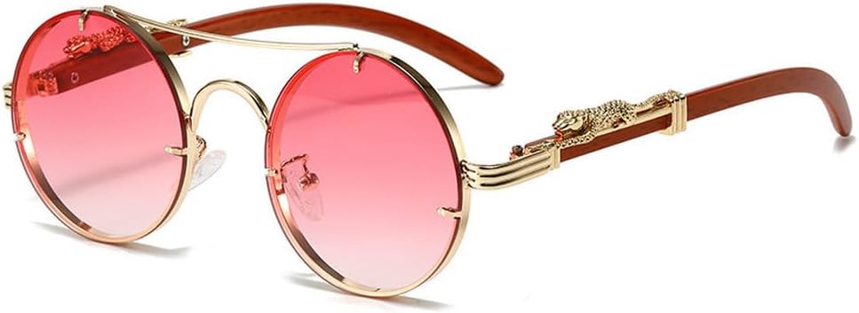 Винтажные круглые солнцезащитные очки для мужчин, модные, с двойной перемычкой, разноцветные, для женщин, ретро, стильные, роскошные солнцезащитные очки TKKTLLT, Golden-gradient Pink
Винтажные круглые солнцезащитные очки для мужчин, модные, с двойной перемычкой, разноцветные, для женщин, ретро, стильные, роскошные солнцезащитные очки TKKTLLT, Golden-gradient Pink